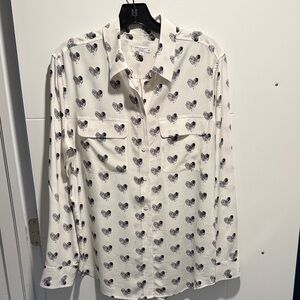 Equipment Long Sleeve Blouse